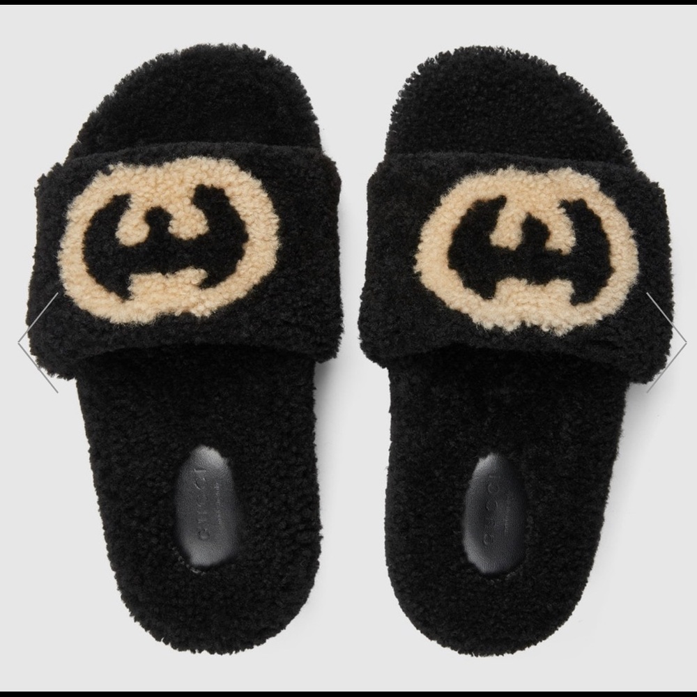 Brand New Gucci Slide Sandal Interlocking G